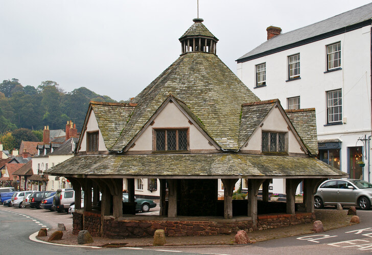 Dunster Butter Cross Gallox Bridge And Yarn Market