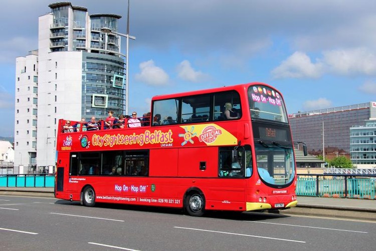 One-Day City Sightseeing Hop-On Hop-Off Bus Tickets Belfast