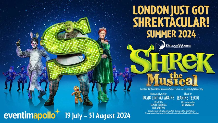 Shrek The Musical London West End Theatre tickets