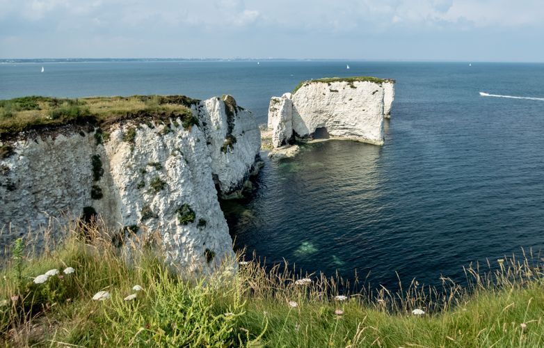 The tip of the peninsula of the Isle of Purbeck