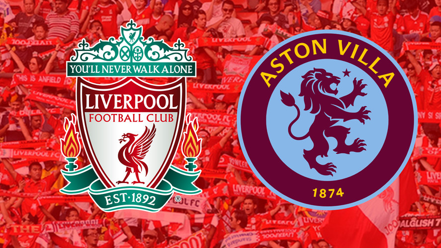 Liverpool v Aston Villa at Anfield 20232024