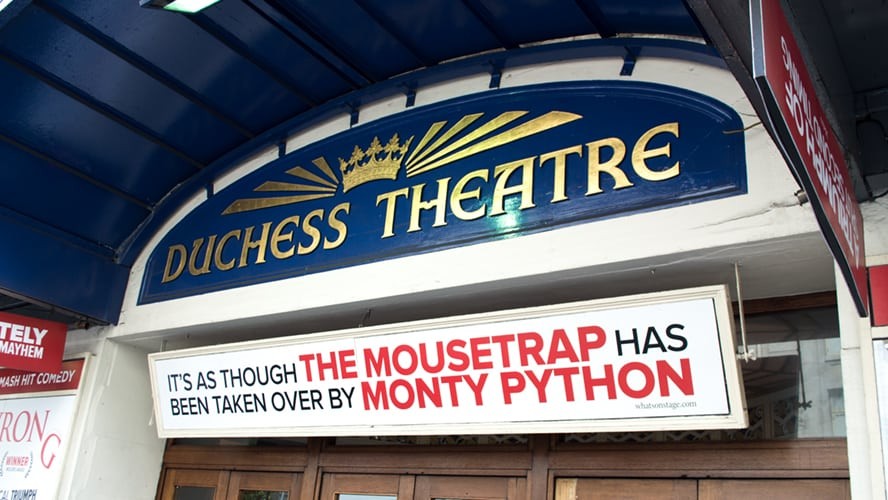 Find out what's on at the Duchess Theatre, London West End book