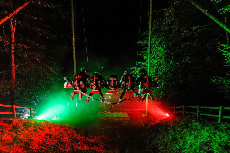 Fear Rain Ride Ffear Fforest Tickets - Screamride Zip World Halloween Event - Zip ...