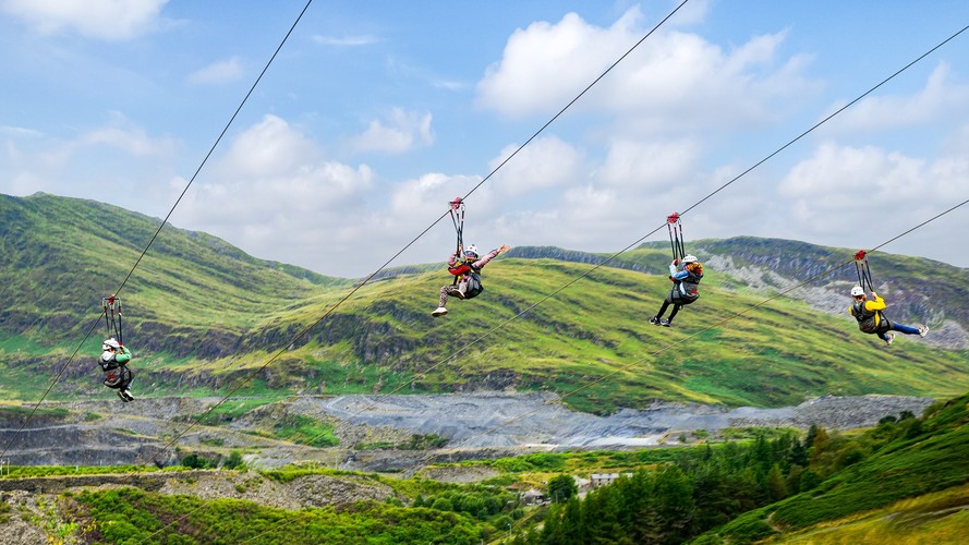 Zip World Titan Zip Wire North Wales 12 5 Zip World Discount This Summer