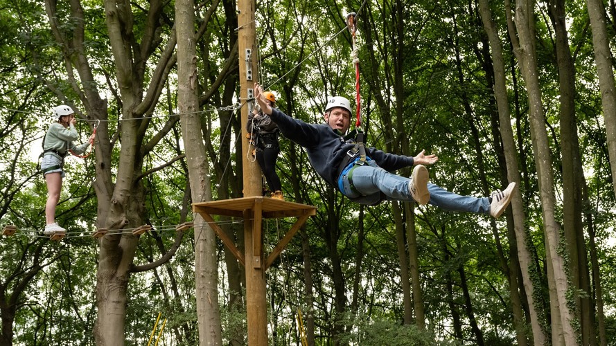 Iron Pit Woods Aerial Assault Course - Get A Free £5 Voucher