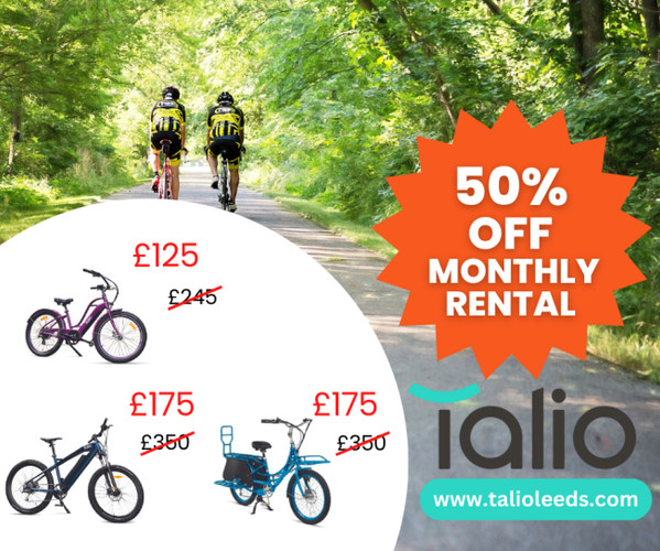 Talio Electric Bikes Leeds Bike Hire