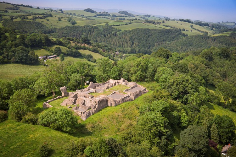 Dolforwyn Castle