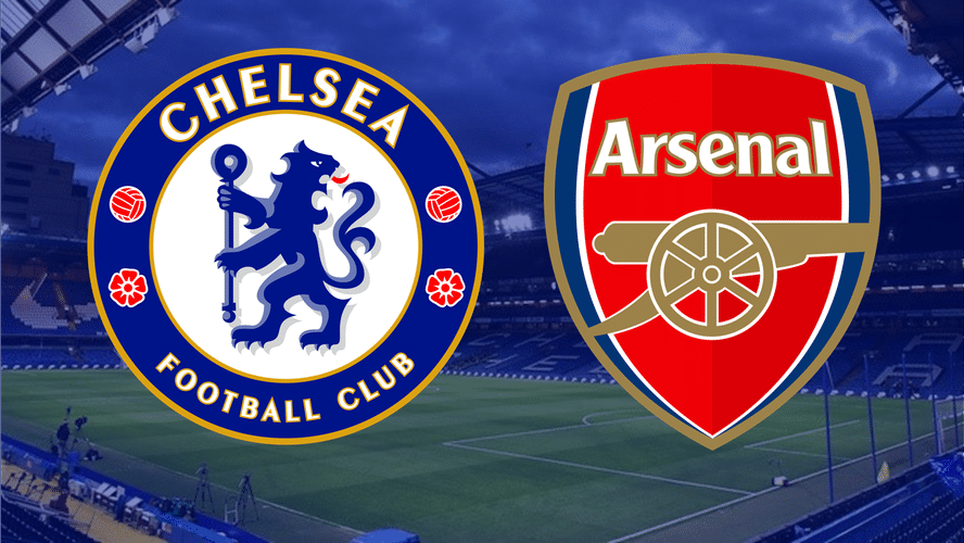 Chelsea v Arsenal at Stamford Bridge 2023-2024