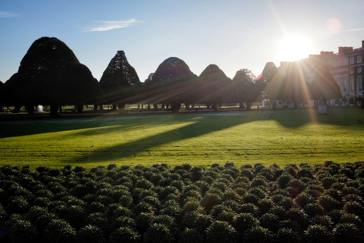 Courtesy of Ralph Hutter on Unsplash Georgian gardens at Hampton Court Palace
