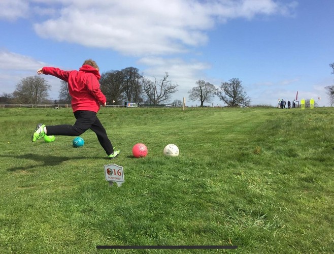 Only £7 for a Child Ticket! Foot Golf at Devon Activity Centre