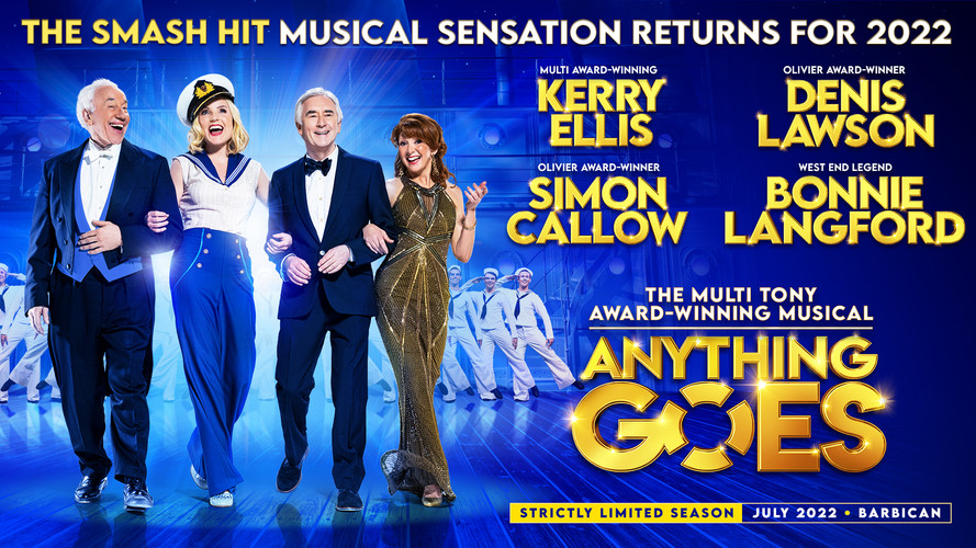 West End for £15 - Anything Goes at The Barbican - Book tickets online now