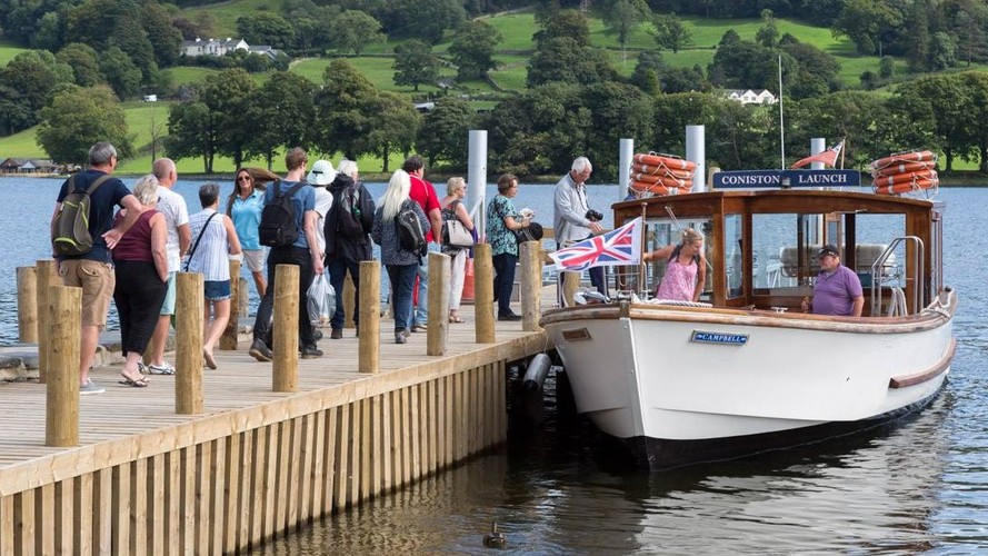 Coniston Launch Swallows & Amazons Cruise Lake District Boat Trips