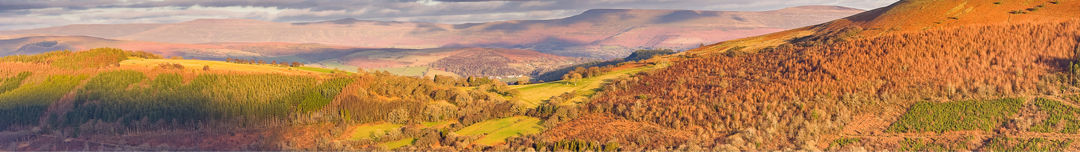 Image of the mountains in the Brecon Beacons